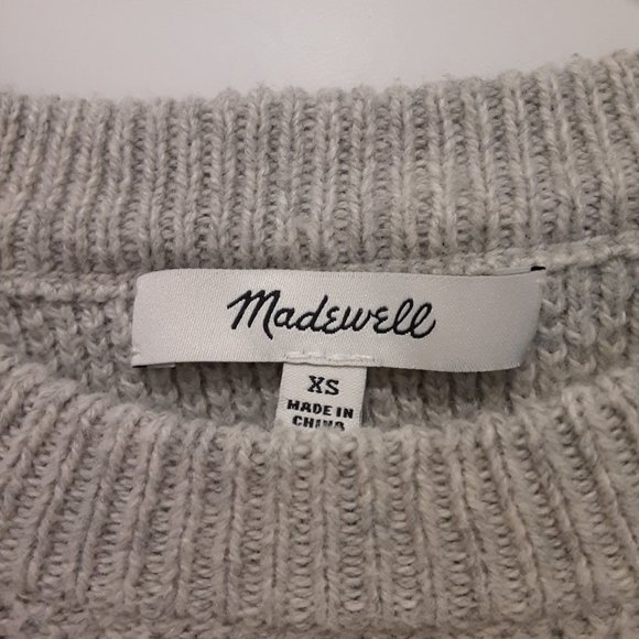 MADEWELL Province Cross-Back Pullover Sweater (XS) - Picture 5 of 10